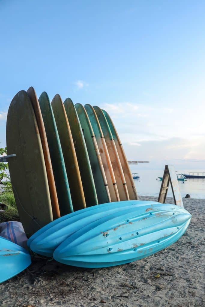 Surfboards in Martin Lake, MN